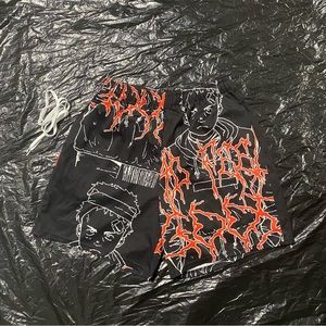 Men’s Anime Graphic Shorts